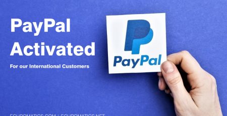 PayPal Payments Activated for our International Customers